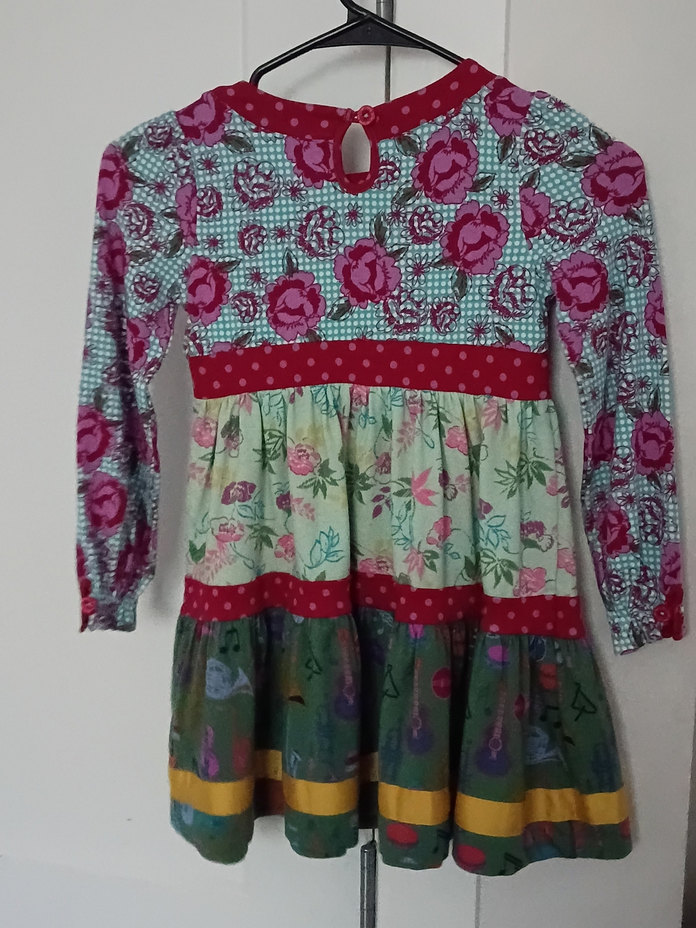 Girls Matilda Jane Choose you own path All the Right Notes Dress Size 6